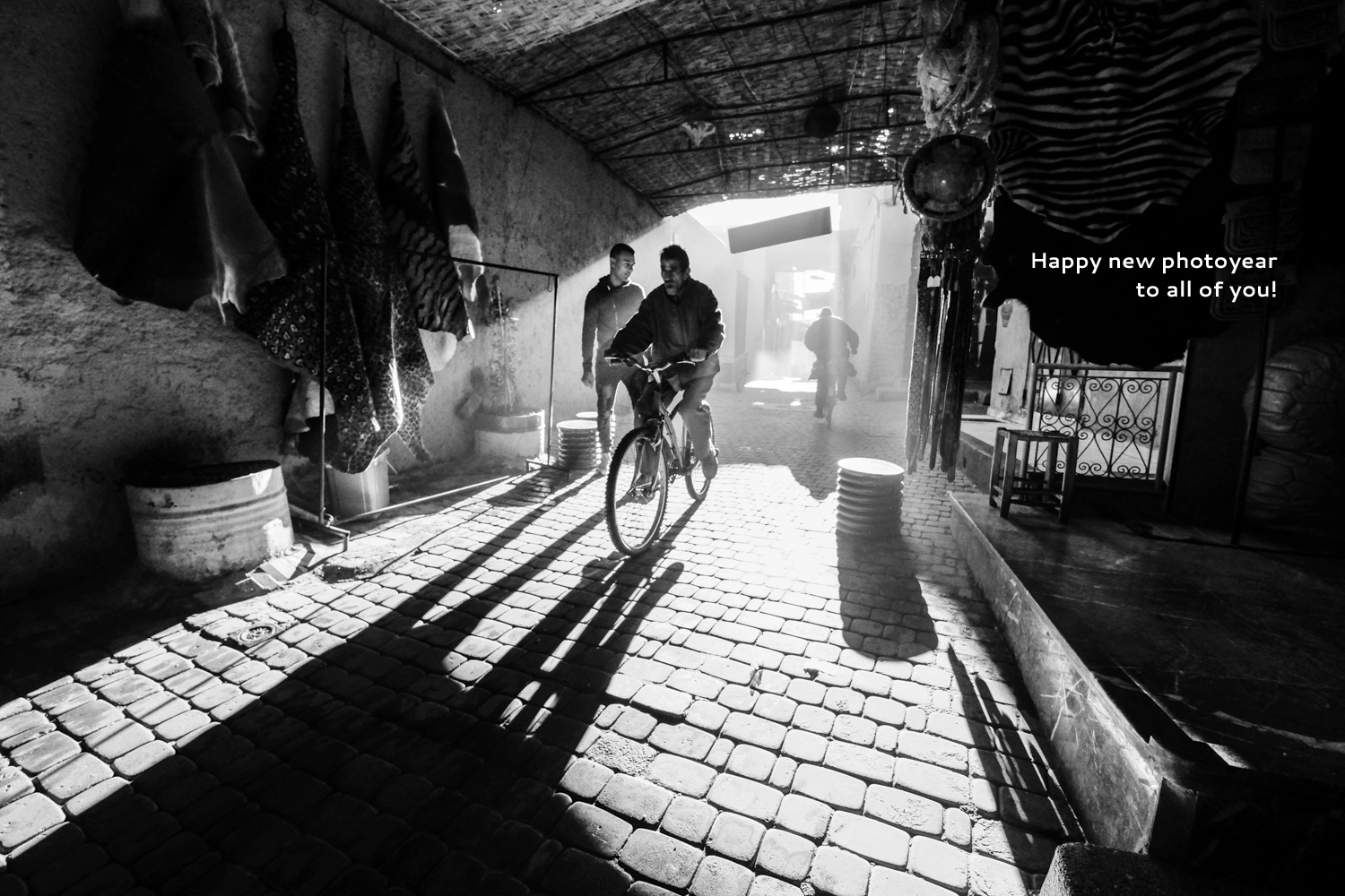 Freude am Licht in der Medina von Marrakech