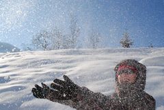 Freude am Schnee