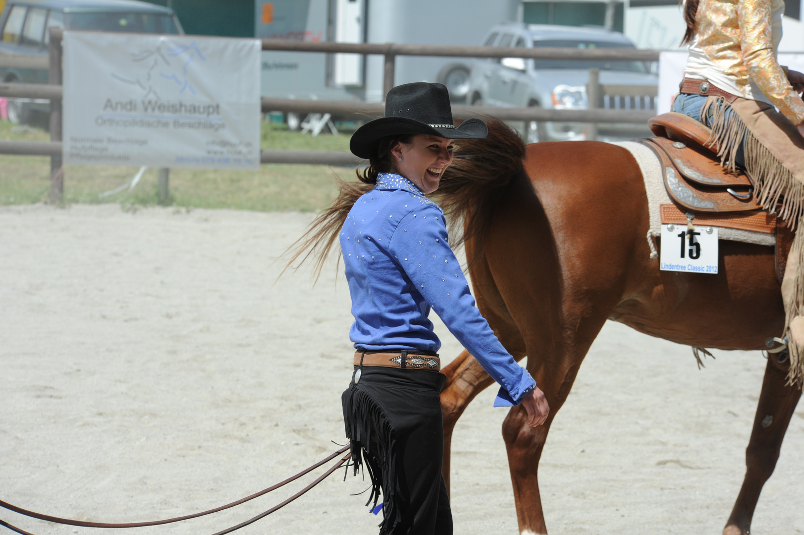 Freude beim Country Reiten