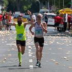 Freude nach mehr als 32 Kilometern