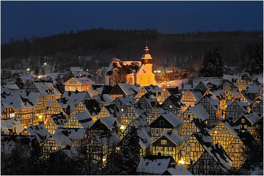 Freudenberg  am Abend