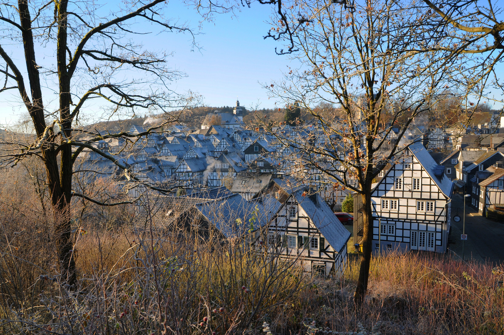 Freudenberg lag im Sonnenschein