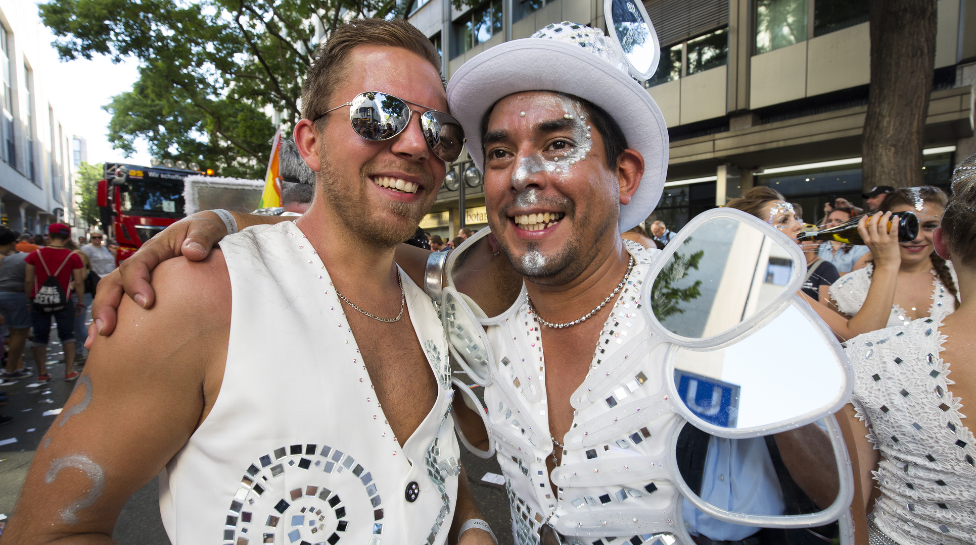 Freunde beim CSD