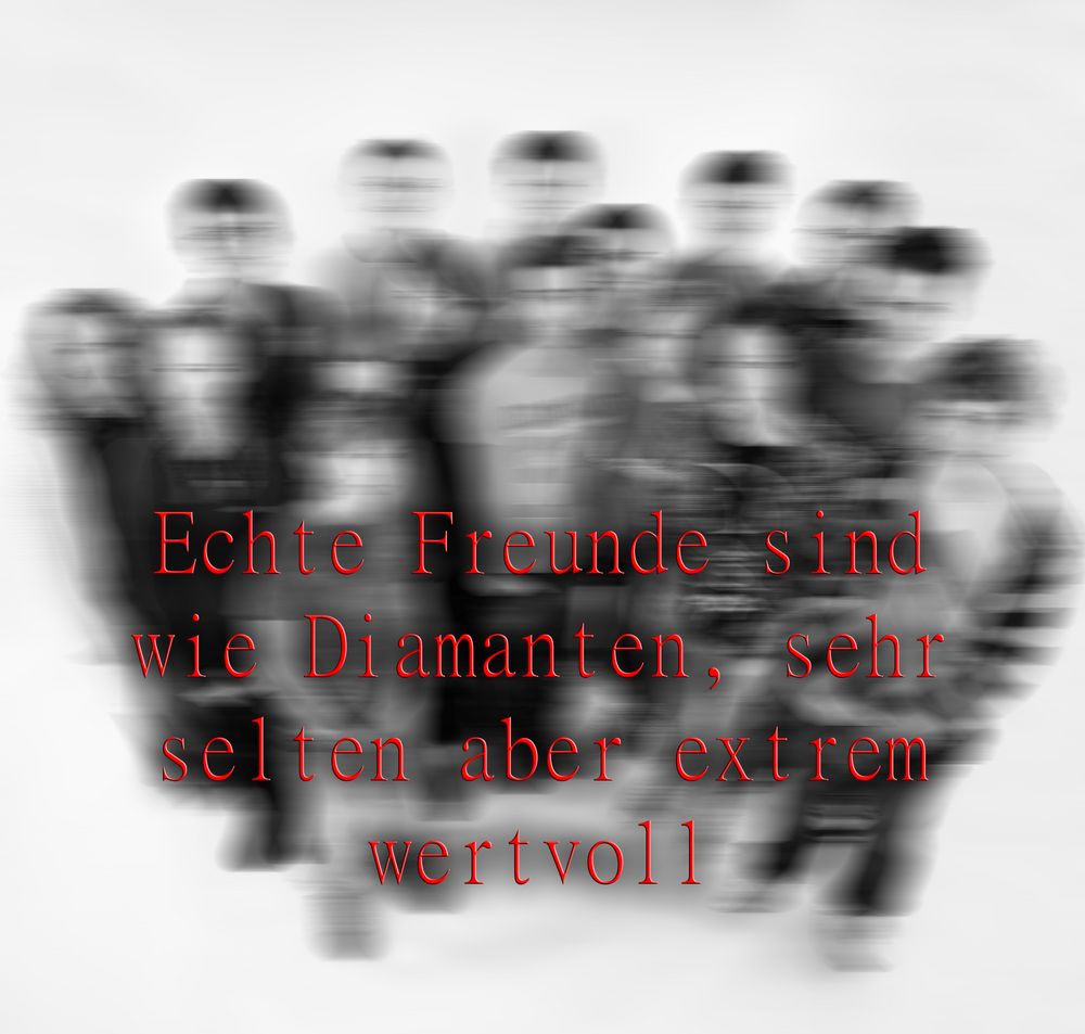 Freunde sind wie Diamanten