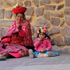 Freundliche Menschen aus Peru