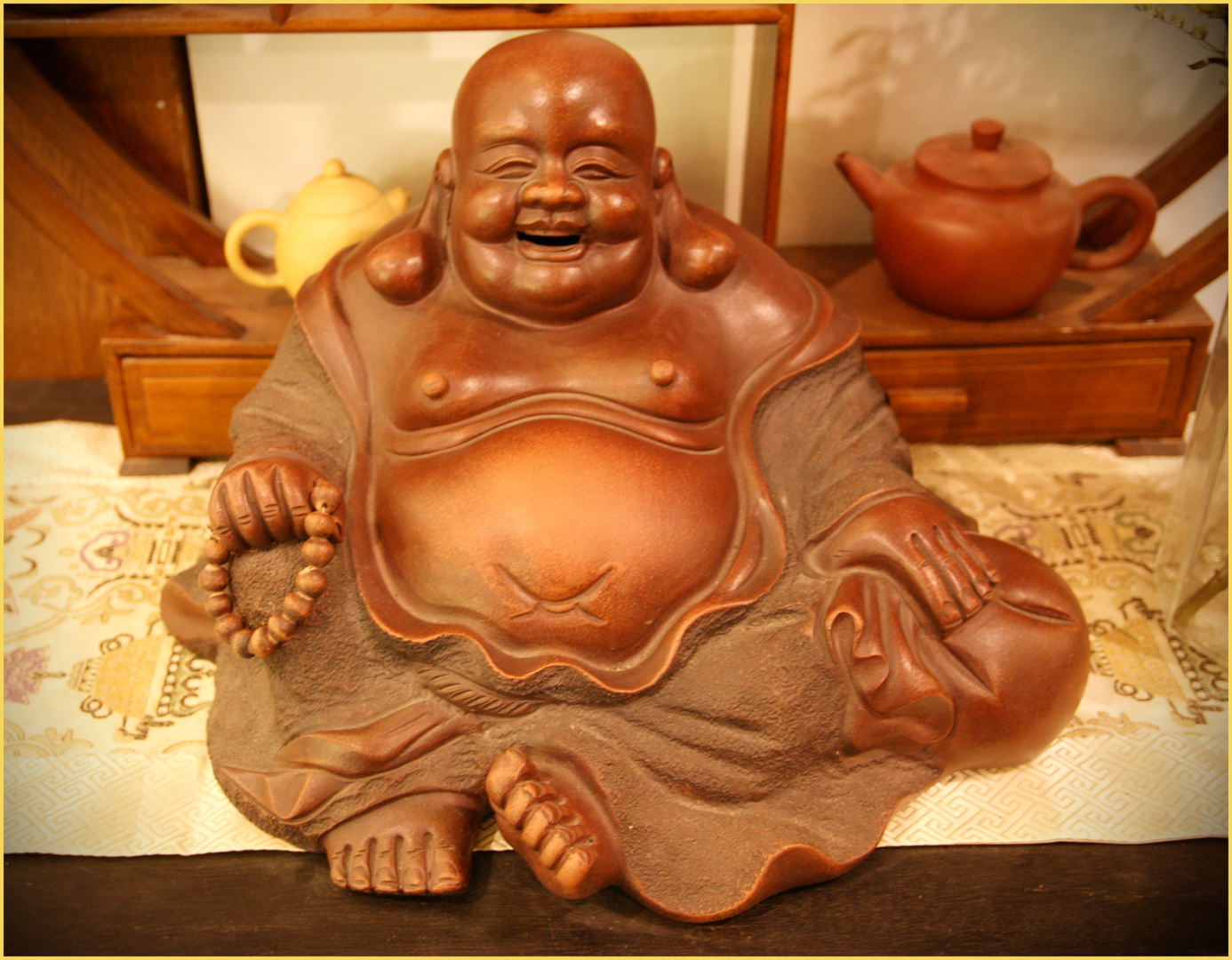 Freundlicher Buddha