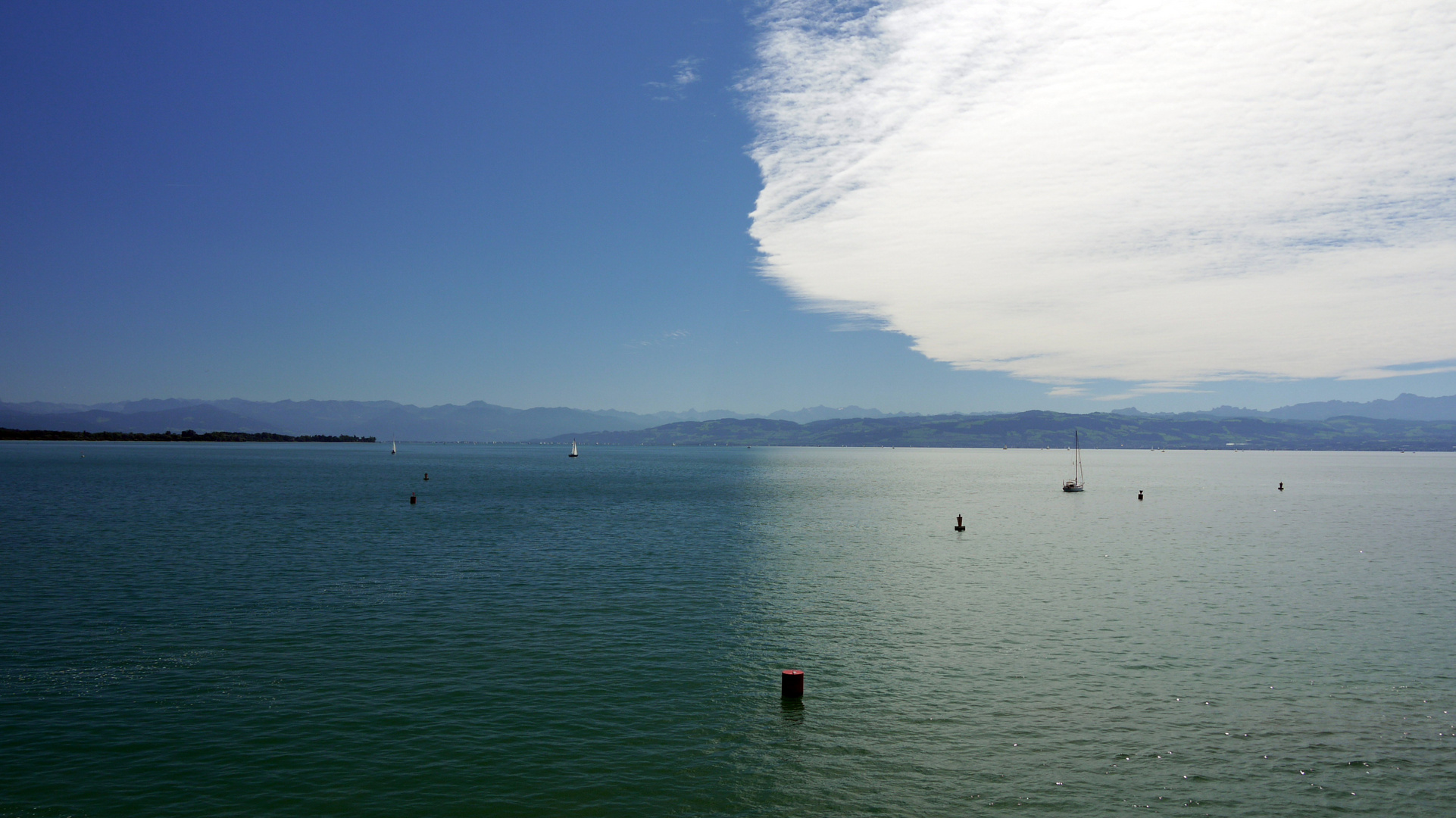 Freundliches Bodenseewetter