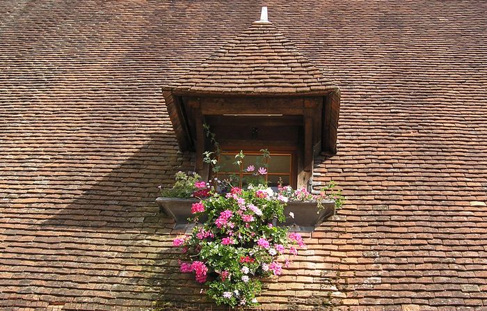 freundliches Dachfenster