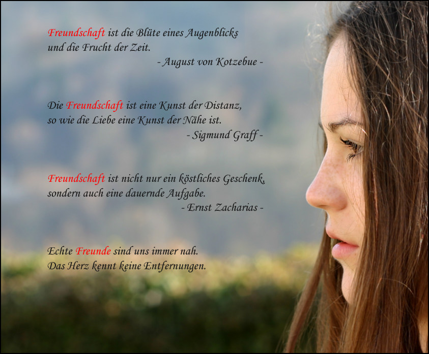 Freundschaft Foto & Bild emotionen, spezial Bilder auf