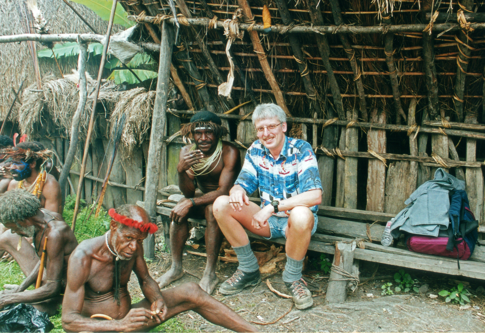 Freundschaft mit den Danis-West Papua