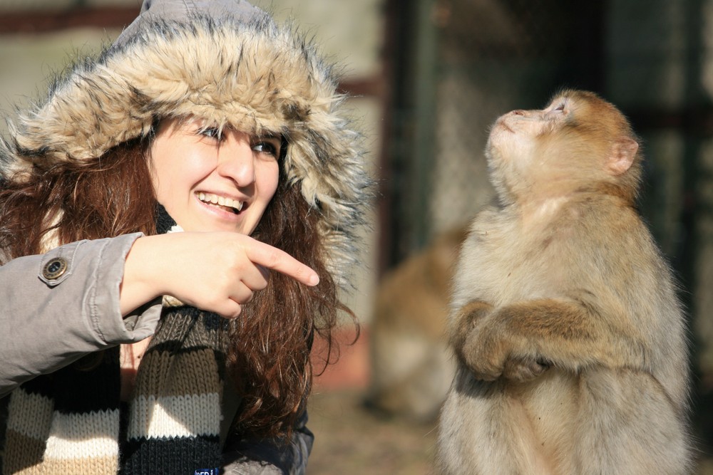Freundschaft zwischen Mensch und Tier Foto & Bild tiere