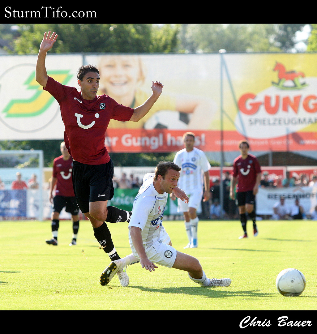 Freundschaftsspiel Sturm Graz 3:3 Hannover 96