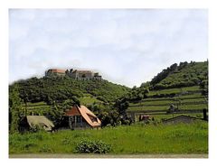 Freyburg-Unstruth mit Blick auf die Neuenburg