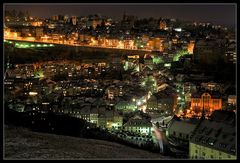 Fribourg at night