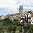 Fribourg von unten gesehen