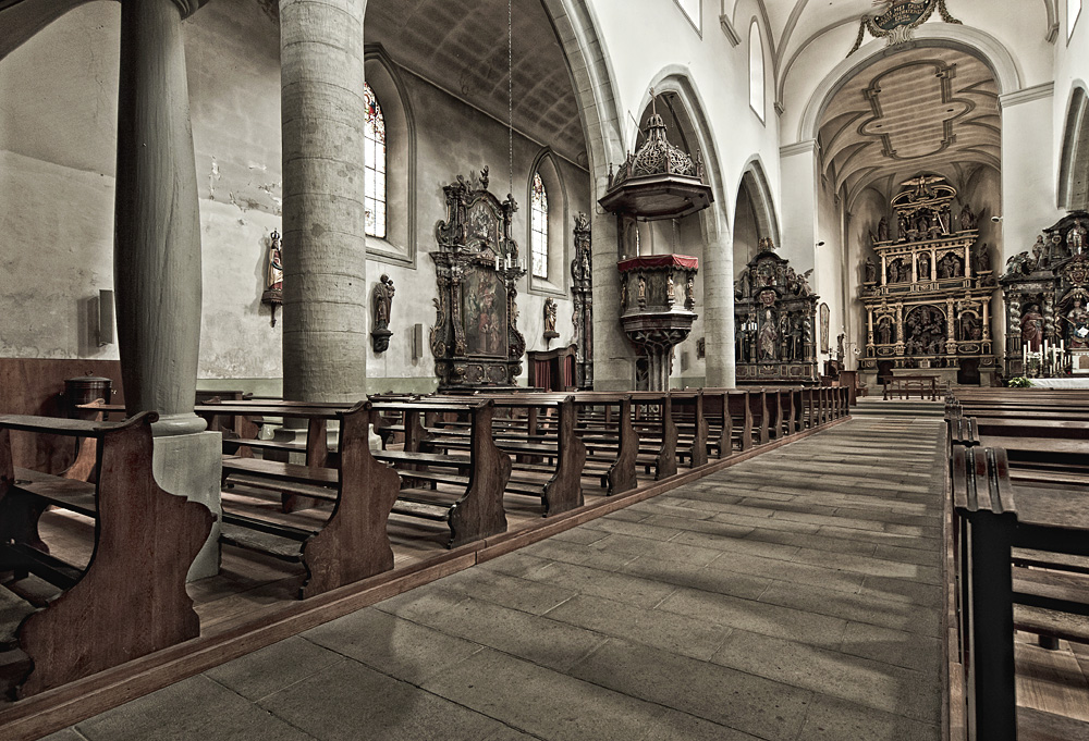 Fribourg's Kirche