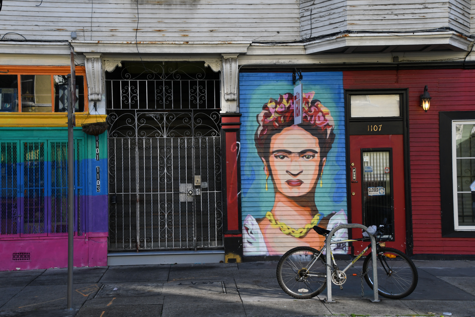 "Frida Kahlo" , San Francisco 