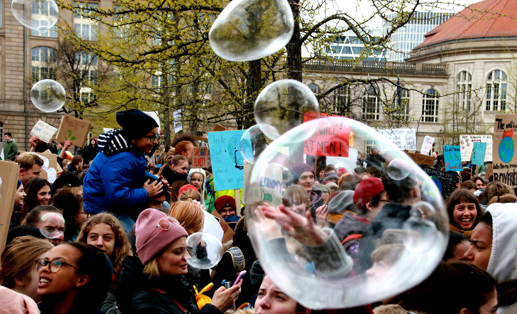 fridays for future hoffentlich keine Seifenblase der Geschichte!