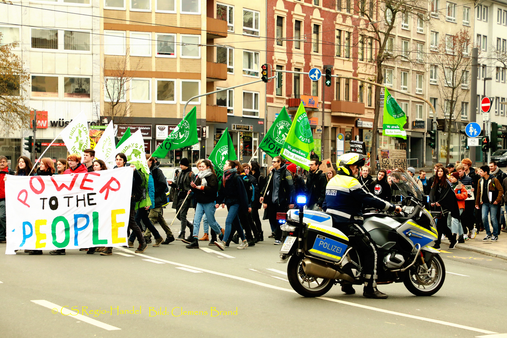 Fridays for future im Anmarsch...