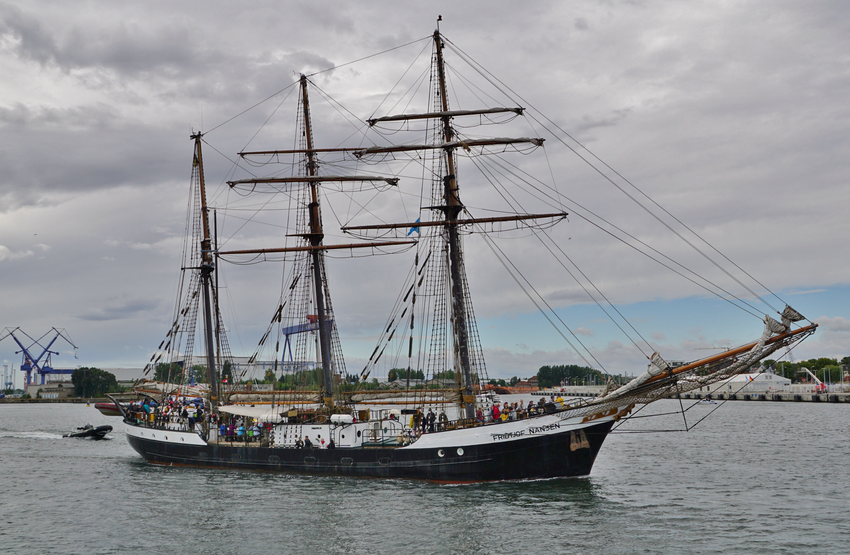 Fridtjof Nansen in Warnemünde