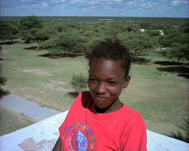 Frieda in der Etosha