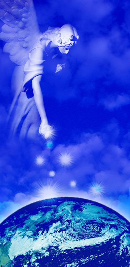 Frieden Fur Die Welt Foto Bild Fotomontage Fantasy Mystery Engel Bilder Auf Fotocommunity