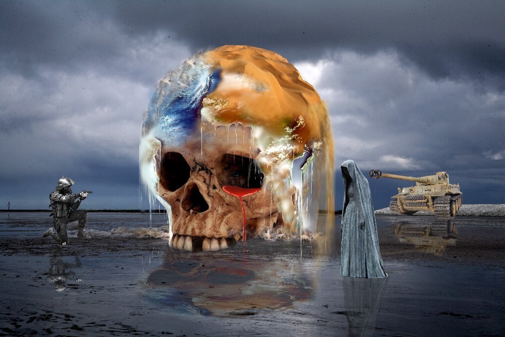 Frieden für die Welt&hellip;2012 Foto &amp; Bild fotomontage, fantasy mystery