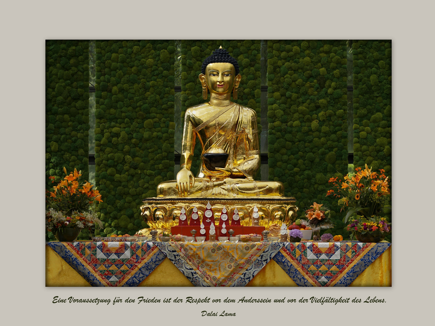 Friedens-Buddha....