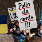 Friedens-Demo in Berlin am 27.02.2022 gegen den Krieg in der Ukraine