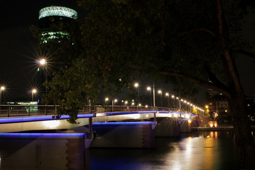 Friedensbrücke in Frankfurt am Main