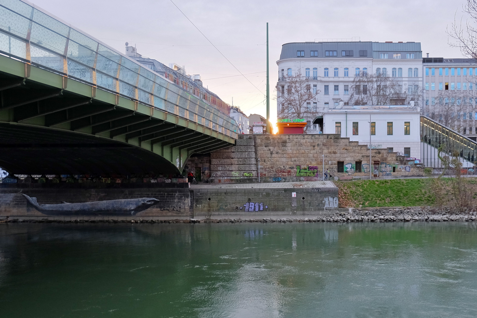 Friedensbrücke in Vienna