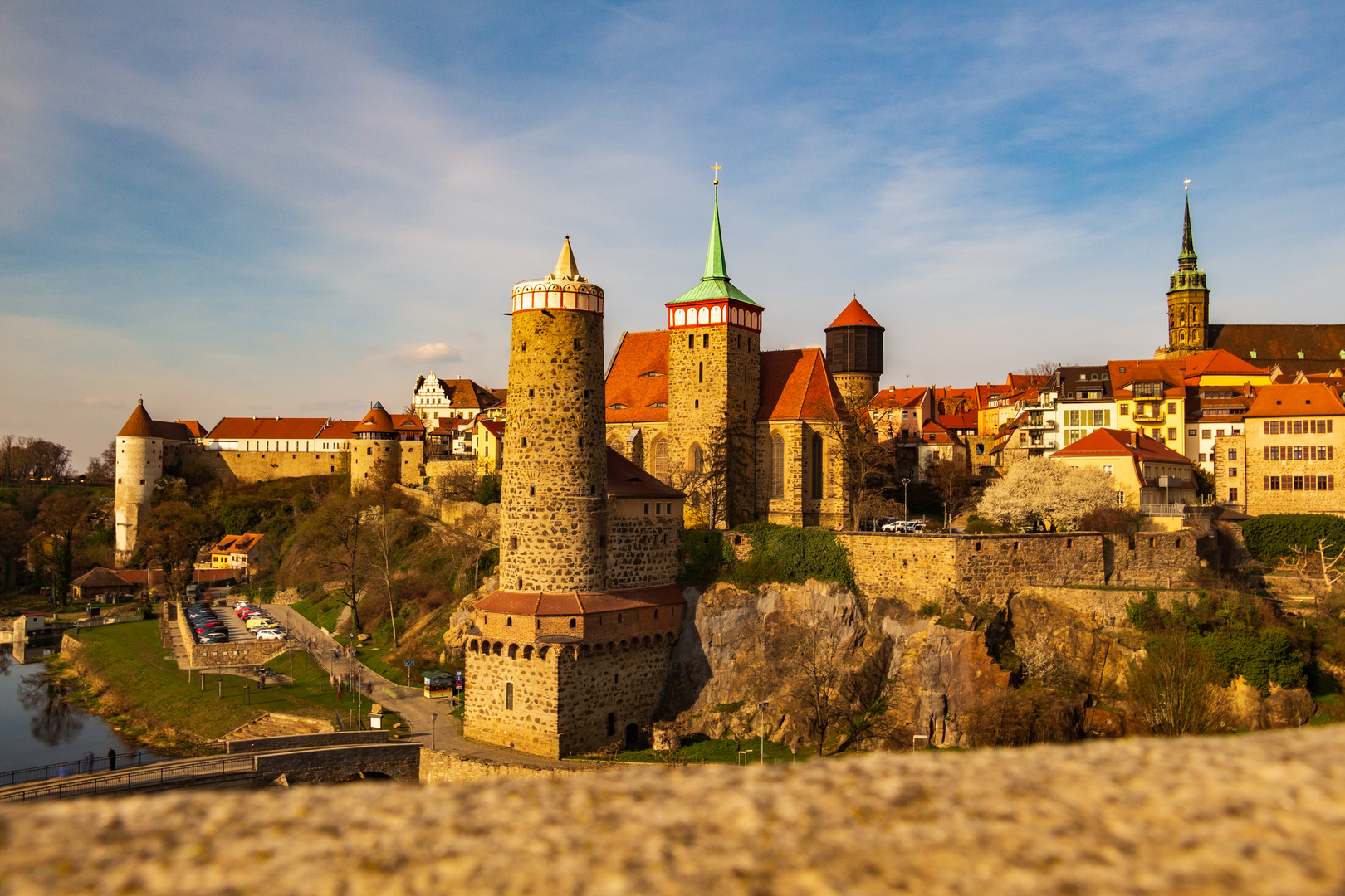 Friedensbrücken Blick