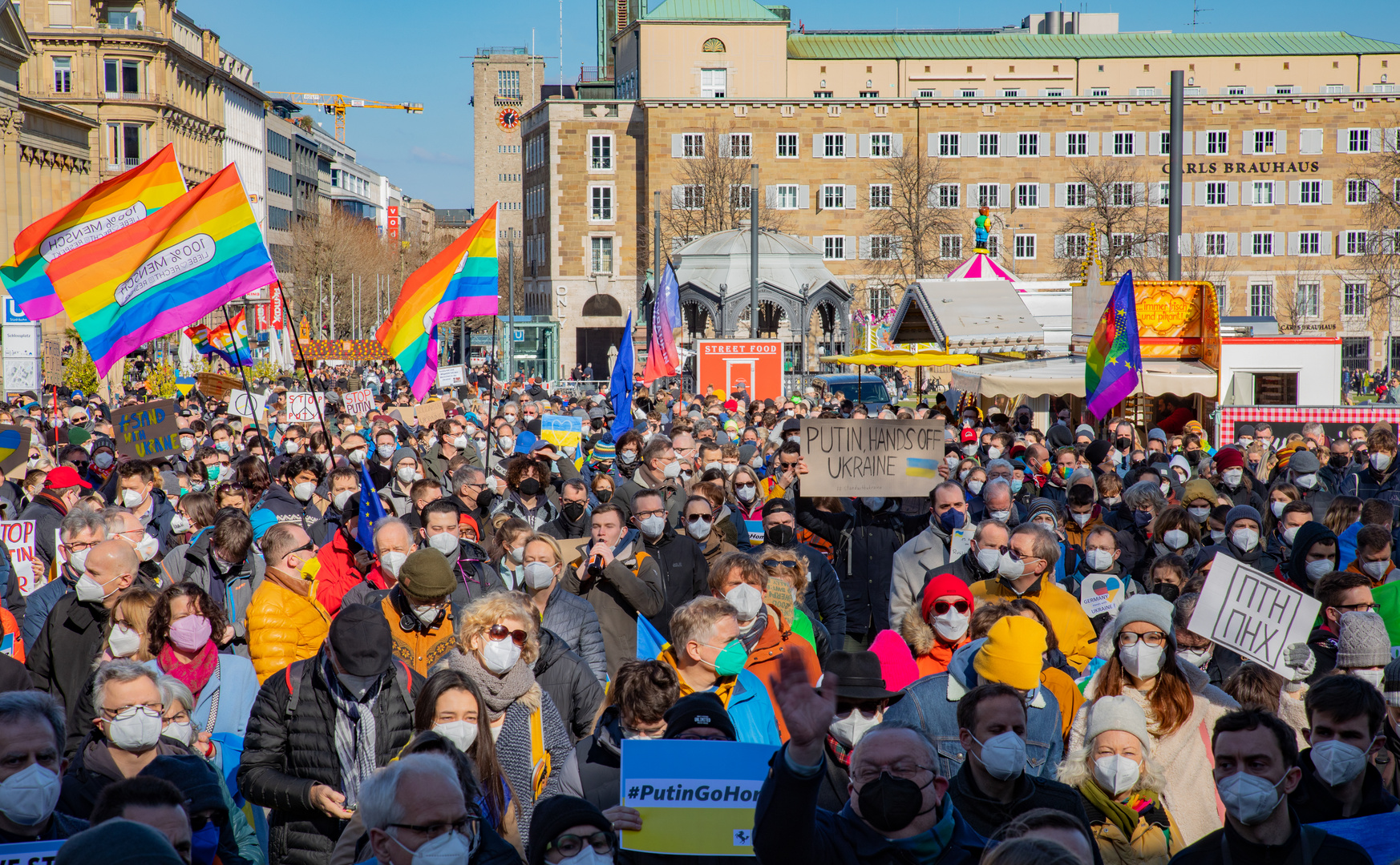 Friedensdemo für die Ukraine