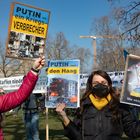 Friedensdemonstration für die Ukraine in Stuttgart