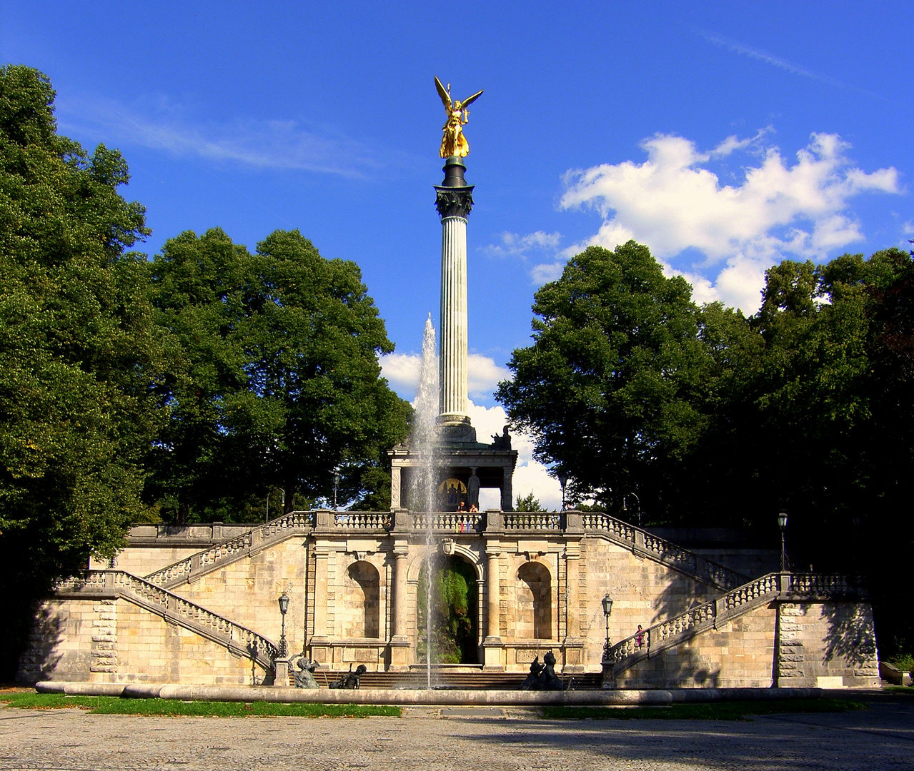 Friedensengel In Munchen Foto Bild Deutschland Europe Bayern Bilder Auf Fotocommunity