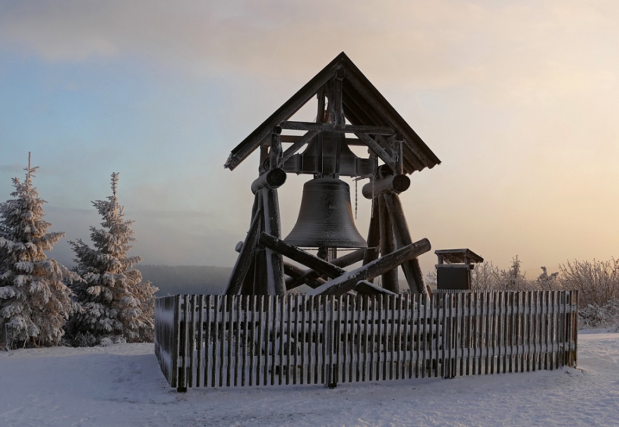 Friedensglocke auf dem Fichtelberg