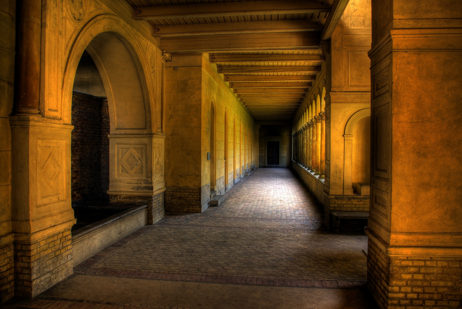 Friedenskirche im Schlosspark Sanssouci- HDR