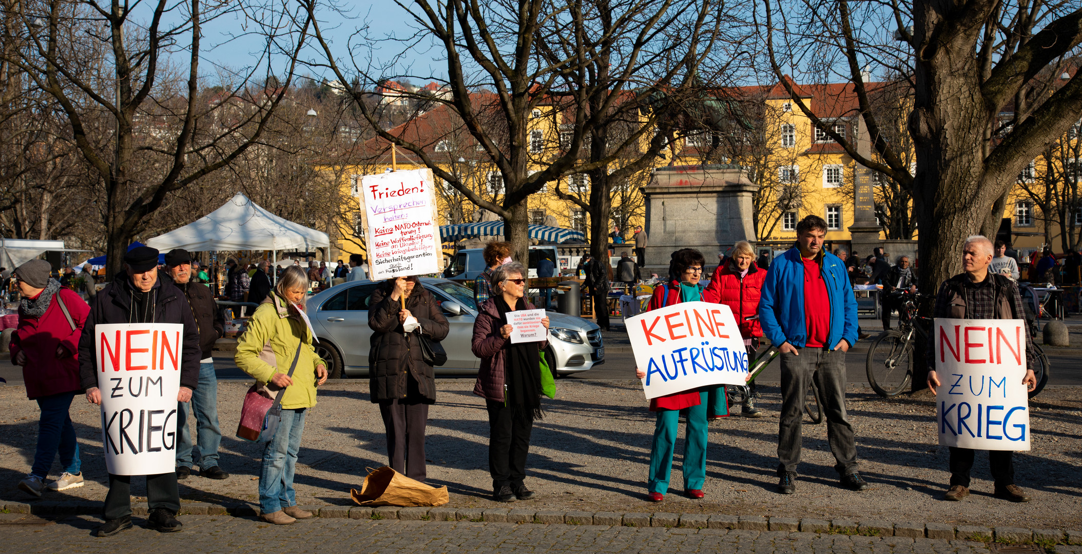 Friedenskundgebung heute in Stuttgart