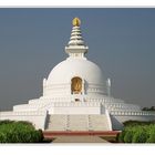 Friedenspagode in Lumbini