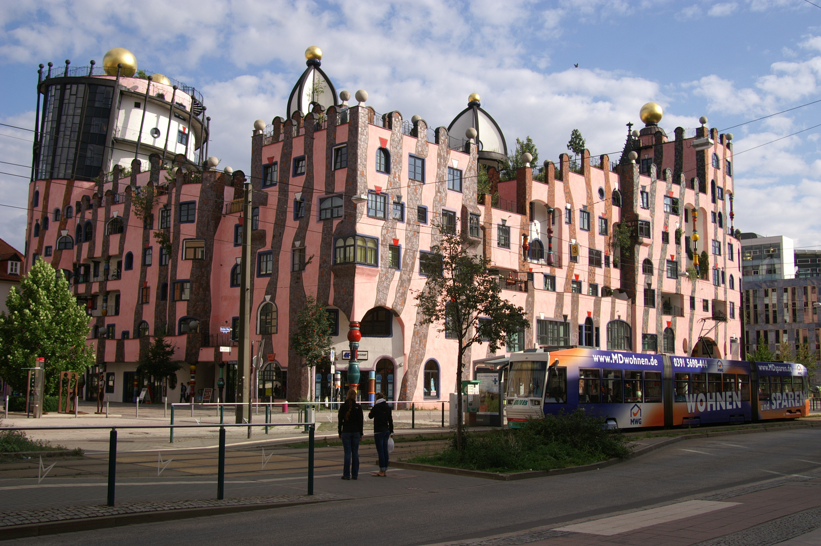 Friedensreich Hundertwasser: Grüne Zitadelle, Magdeburg