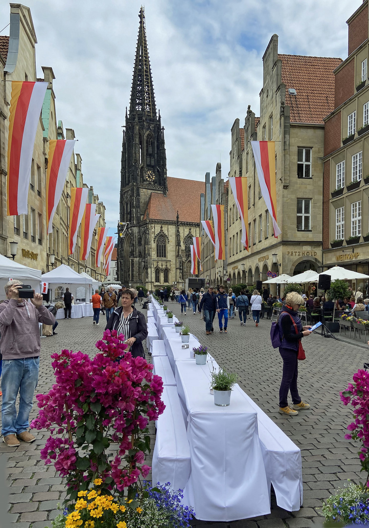 Friedenstafel in Münster
