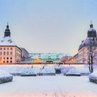 Friedenstein mit Schnee