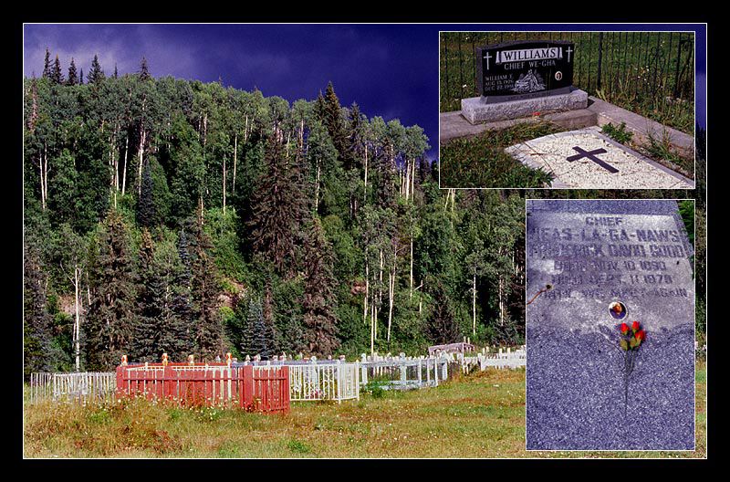 Friedhöfe der Welt  - ein Navajo-Indianer-Friedhof in Kanada