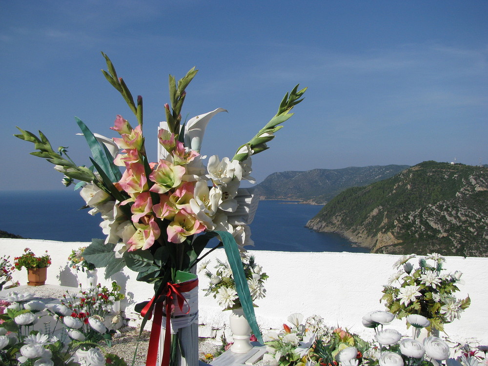 Friedhof Alonisos Griechenland