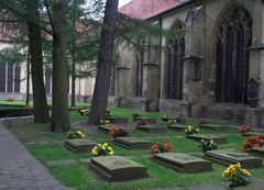 Friedhof am Dom zu Münster / Westfalen