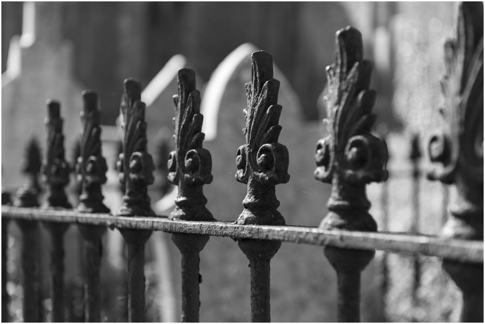 Friedhof an der Kathedrale St. Coleman in Cloyne (Irland) 