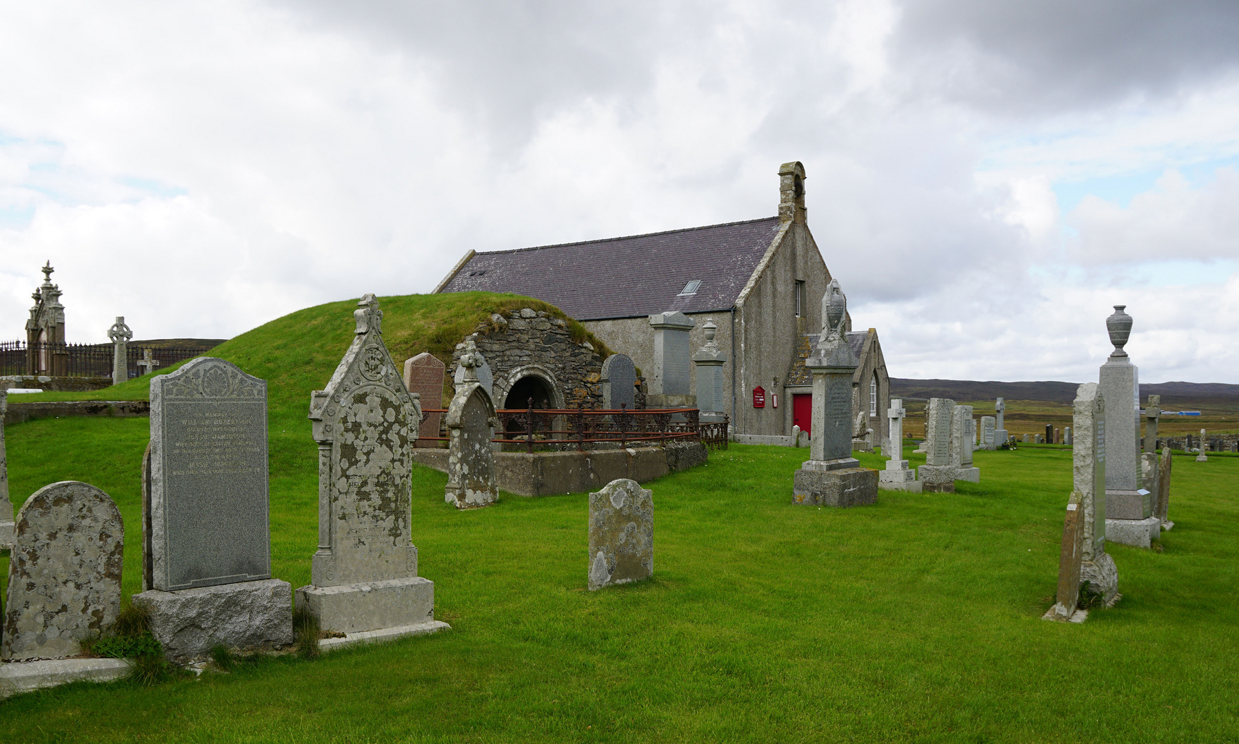Friedhof auf den Shetland Inseln (1)