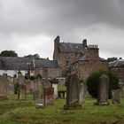 Friedhof bei der Jedburgh Abbey