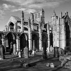 Friedhof bei Melrose Abbey