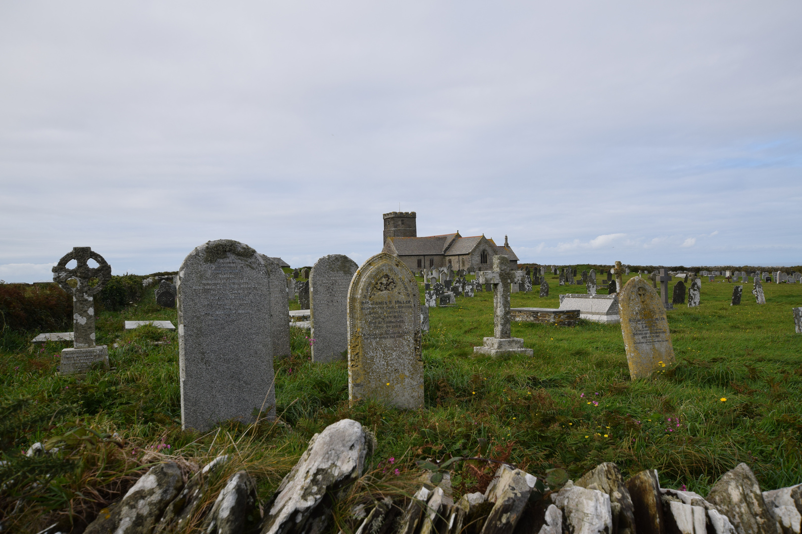 Friedhof bei Tintagel/Cornwall